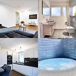 Lejlighed 2 Bedroom Loft - Whirlpool - Terrasse - Zentral - Wifi - Business - Kaffee - Netflix *